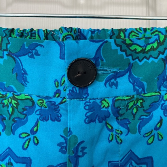 Rachel Comey Bright Blue Vintage-Style Cotton Trousers 0 - Picture 7 of 12